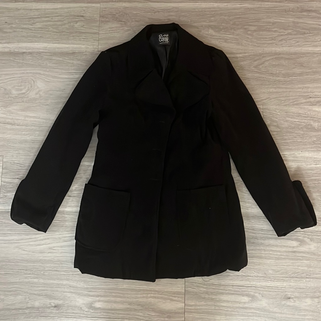 Vintage Cop Copine Black Jacket